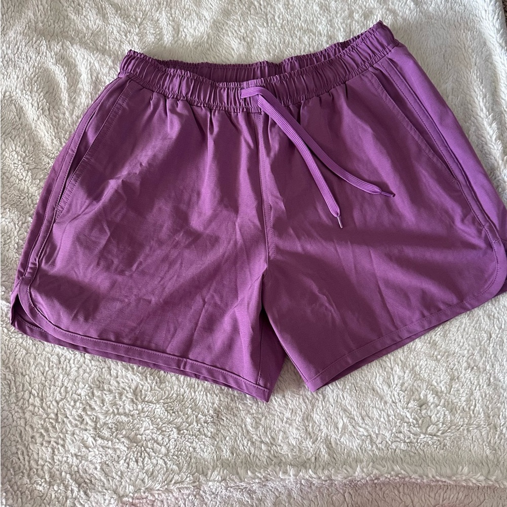 Men's Large Kortni Jeane Grape Juice Swim Retro Shorts